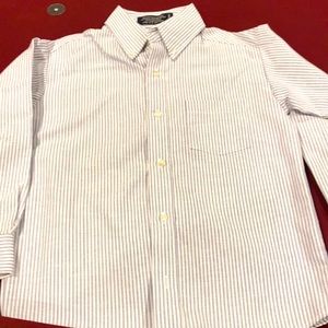 Blue Oxford button down shirt